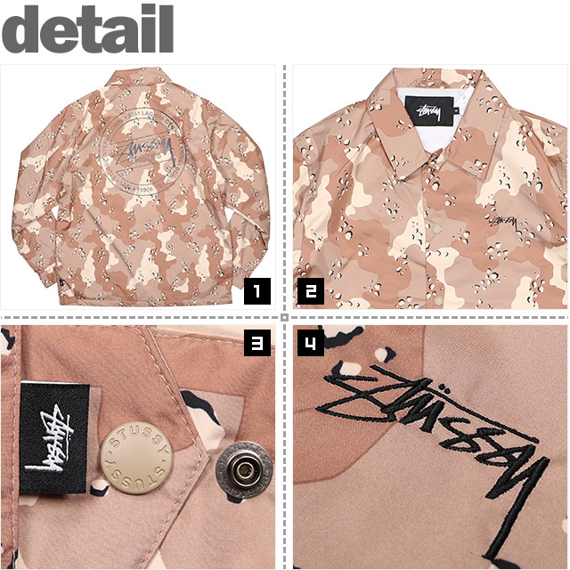 STUSSY LAGUNA DOTコーチジャケット