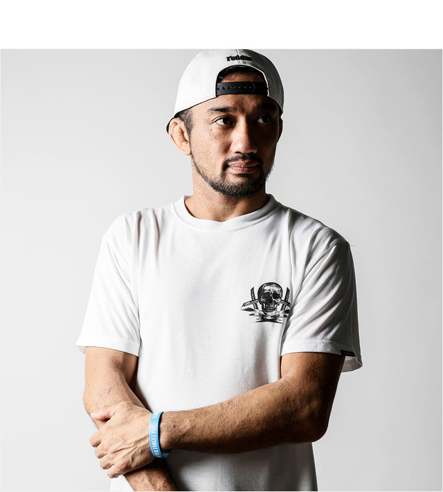 リバーサル) reversal SKULL & GI DRY H.MESH TEE (SS:TEE)(rv18ss014