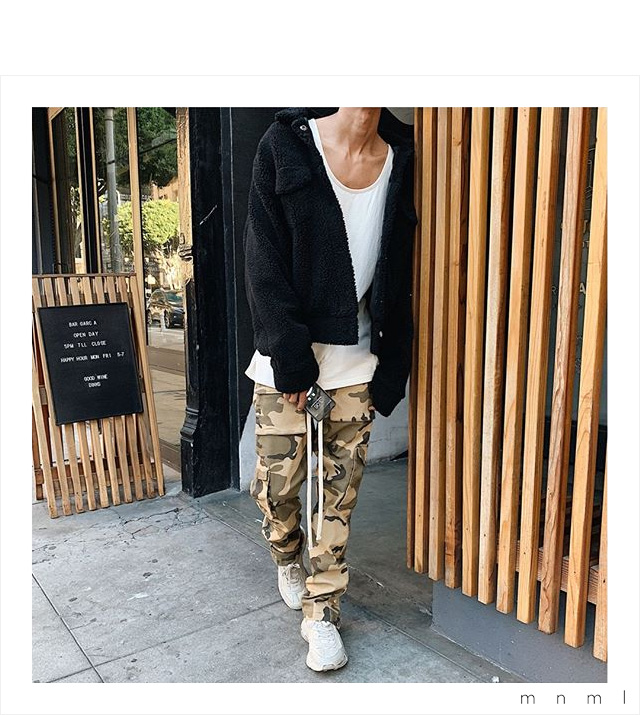 ミニマル) mnml SNAP CARGO PANTS DESERT CAMO (LS:PANTS)(COLOR:D.CA