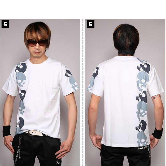 (クローズ ワースト) CROWS×WORST 鈴蘭×CROPPED HEADS 岩城軍司モデル Tシャツ  (SS:TEE)(SCW-1142WH)(※岩城軍司着用モデル) Tシャツ 半袖 カットソー クロップドヘッズ 国内正規品