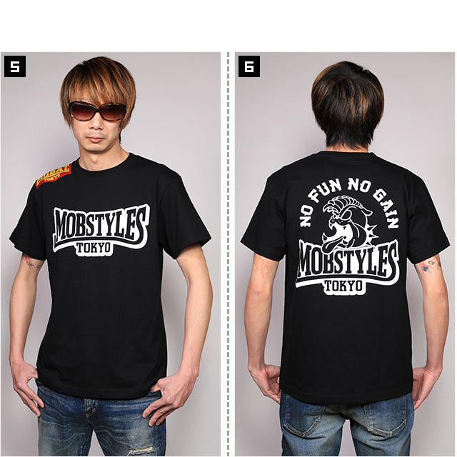 モブスタイルス) MOBSTYLES MOB LOGO COTTON TEE (SS:TEE