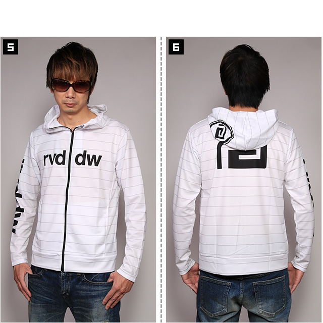 (リバーサル) reversal rvddw RASH PARKA (ZIP HOOD)(rv19ss051-WH) パーカー フルジップ  ラッシュパーカー 国内正規品