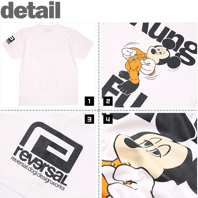 リバーサル) reversal×MICKEY KUNG FU TEE (SS:TEE