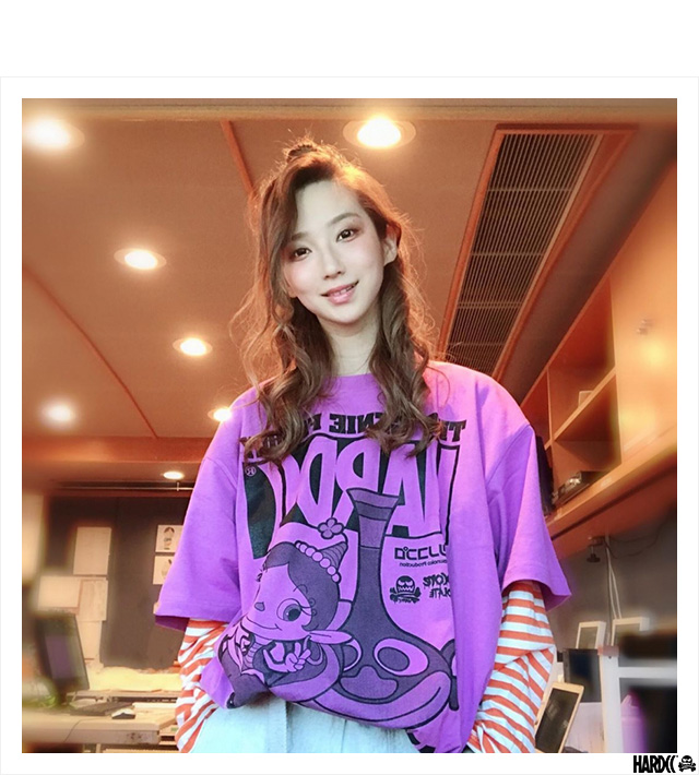 HARDCORE CHOCOLATE アクビちゃんTシャツ（ユニセックス） ハクション