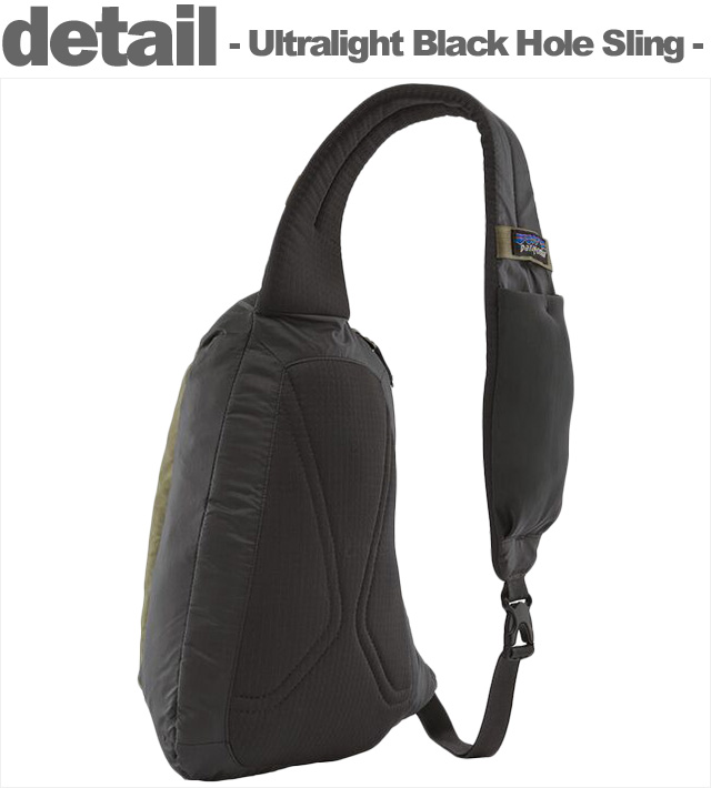 パタゴニア) PATAGONIA ULTRALIGHT BLACK HOLE SLING 8L (BAG)(49020-BLK) バッグ 鞄 ボディ  ウェスト ショルダー ウルトラライト・ブラックホール・スリング 国内正規品 LEVEL6