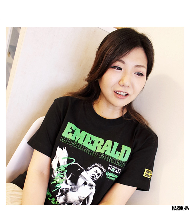 ハードコアチョコレート) HARDCORE CHOCOLATE 三沢光晴 コラボTシャツ