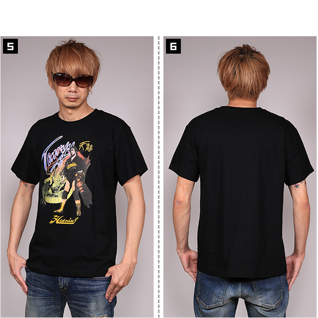 ハオミン) HAOMING×天龍 天龍源一郎 HAOMING DRAGON TEE (SS:TEE
