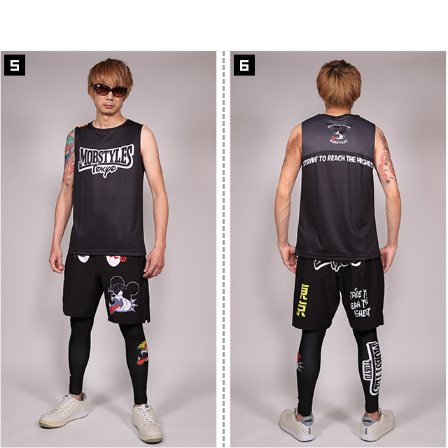 モブスタイルス) MOBSTYLES MOSH DRY ノースリーブ MAIHAMA DOG