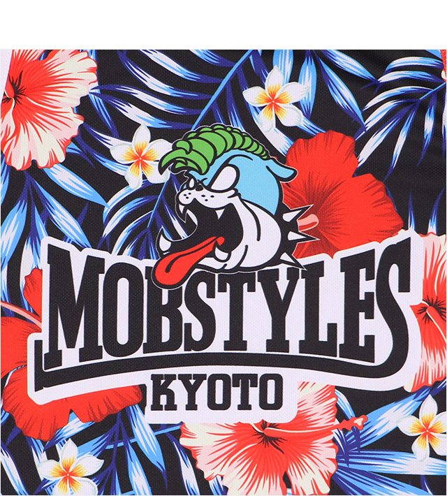 mobstyles kyoto セットアップ モブスタイルス) MOBSTYLES MOSH DRY ノースリーブ BORDER ALOHA