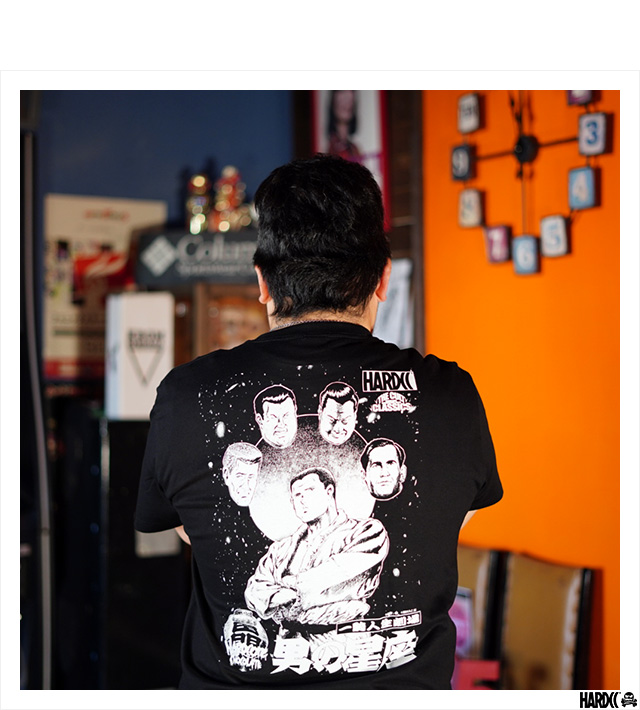 希少　梶原一騎　半袖 プリント Tシャツ　漫画家 更新1021□漫画ゴラク50周年連続企画 第一弾□販売開始