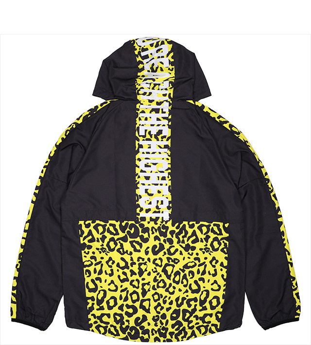 モブスタイルス) MOBSTYLES MOSH NYLON ZIP PARKA LEOPARD (JACKET