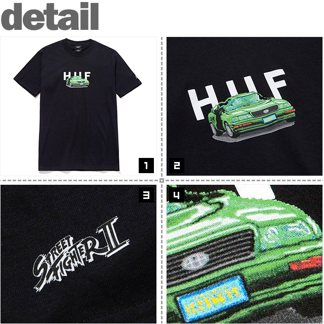 Huf x Street Fighter, Bonus Stage Tシャツ