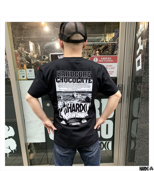 ハードコアチョコレート) HARDCORE CHOCOLATE フルメルティッドロゴT
