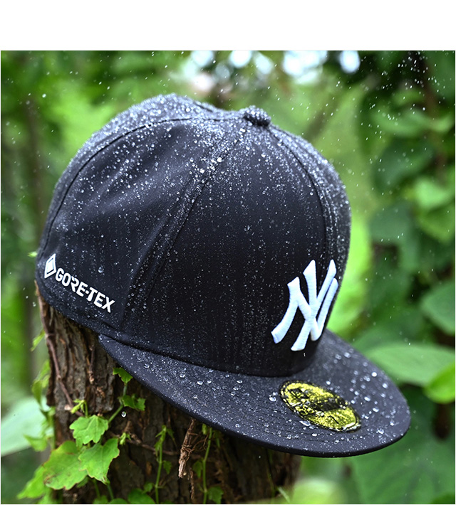 (ニューエラ) NEWERA BASIC 59FIFTY ニューヨーク・ヤンキース GORE-TEX PACLITE ブラック  (CAP)(13562237-BK×WH) キャップ 帽子 ゴアテックス 国内正規品