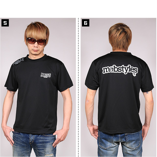 モブスタイルス) MOBSTYLES MOB SMALL LOGO DRY TEE (SS:TEE モブスタイルス) MOBSTYLES MOB SMALL LOGO DRY TEE (SS:TEE