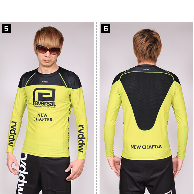リバーサル) reversal NEW CHAPTER LONG RASH GUARD (LS:TEE