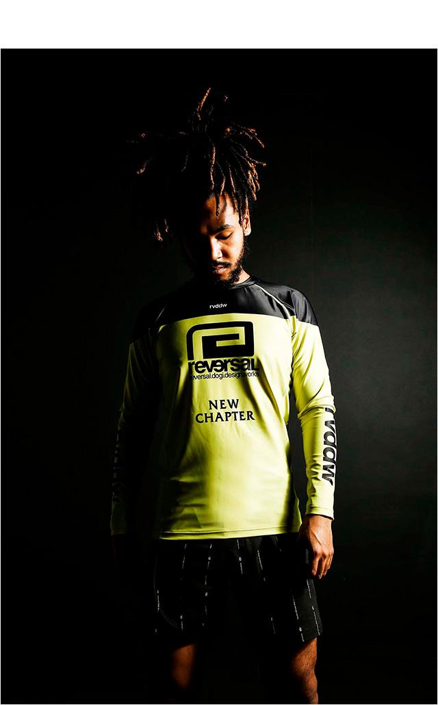 リバーサル) reversal NEW CHAPTER LONG RASH GUARD (LS:TEE