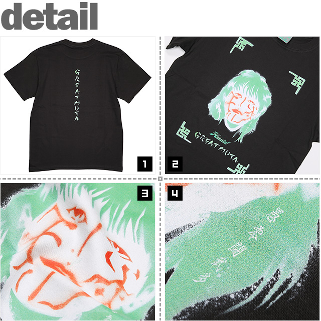 ハオミン) HAOMING×GREAT MUTA SPRAY ART TEE (SS:TEE)(220-53