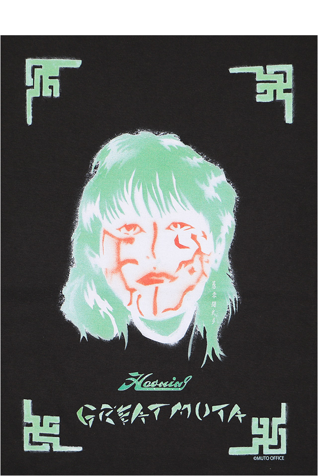 ハオミン) HAOMING×GREAT MUTA SPRAY ART TEE (SS:TEE)(220-53