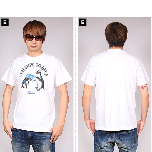 ハオミン) HAOMING×ANIMAL PENGUIN TEE (SS:TEE)(1710-13-WH) T