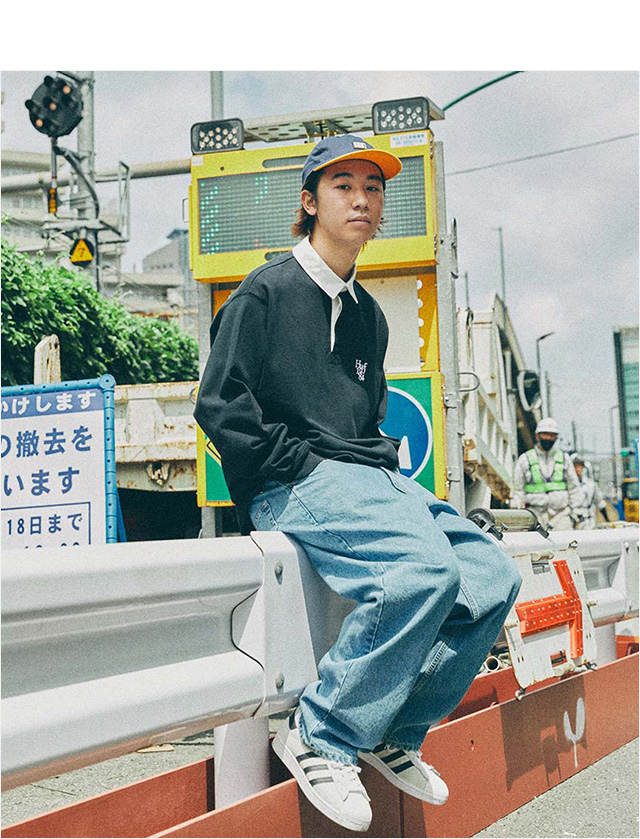 HUF デニムパンツ　30インチ