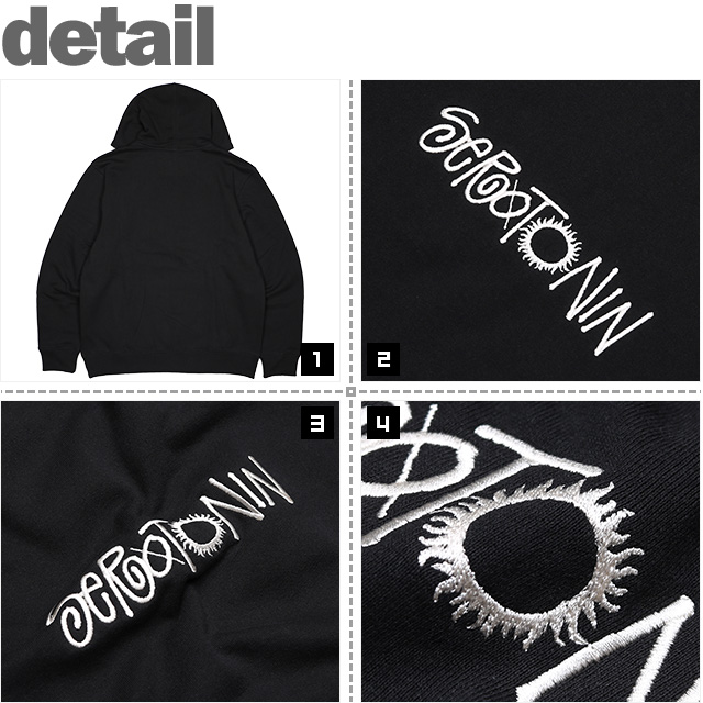 ステューシー) STUSSY SEROTONIN EMBROIDERED HOODIE (HOODED)(118443 ...