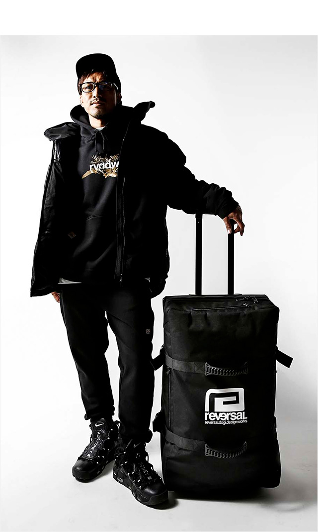 リバーサル) reversal rvddw CARRY CASE (BAG)(rv21aw714-BK) バッグ