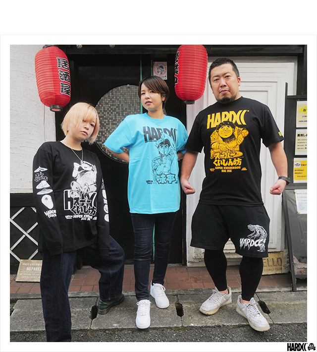 ラッピーデパート　青木マッチョ　ハードコアチョコレート Tシャツ XL ラヴィット!×ハードコアチョコレート／青木マッチョTシャツ