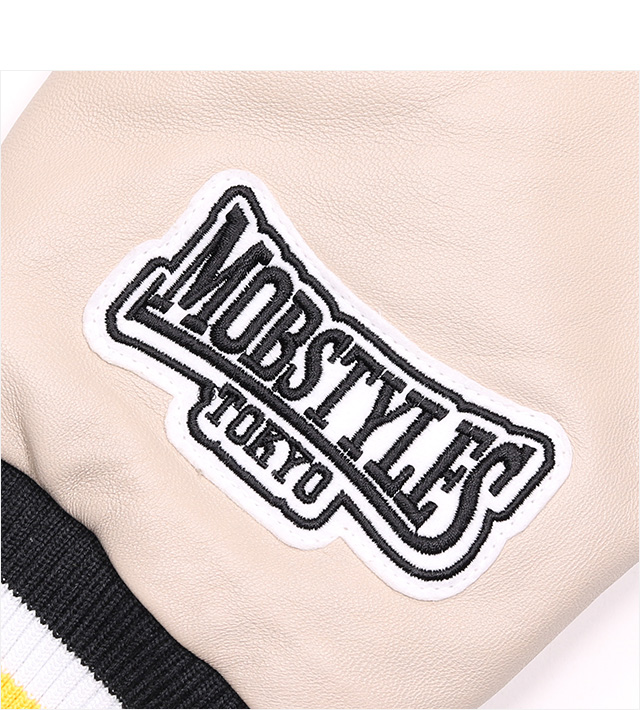 モブスタイルス) MOBSTYLES TEAM STADIUM JACKET NAVY BASE (JACKET