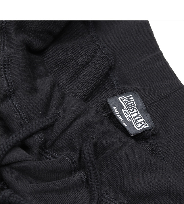 モブスタイルス) MOBSTYLES MOB SWEAT PANTS-B (LS:PANTS)(MOB0049-BK