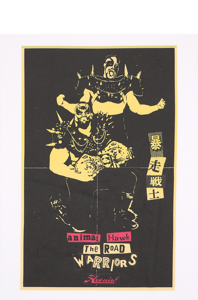 ハオミン) HAOMING×THE ROAD WARRIORS コラボ LS TEE (LS:TEE