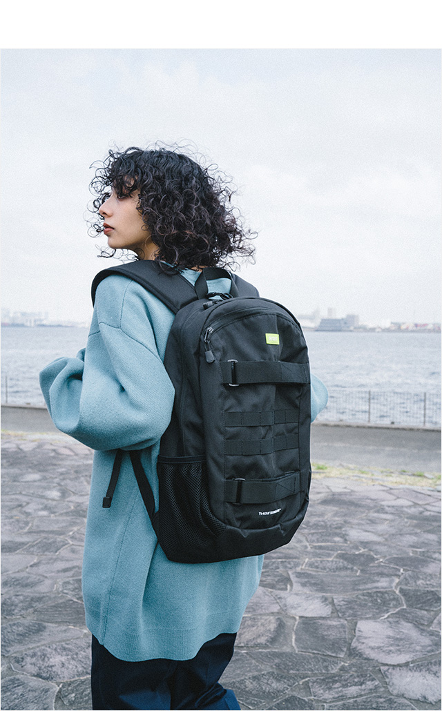 ハフ) HUF MISSION BACKPACK (BAG)(AC80136-BK) バッグ 鞄 リュック バックパック 国内正規品