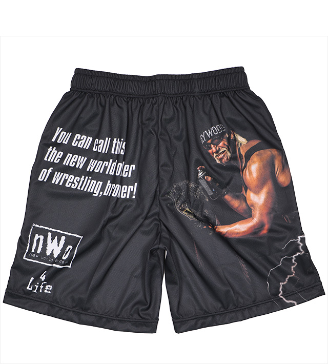 リバーサル) reversal×nWo HOLLYWOOD HOGAN EASY JERSEY SHORTS