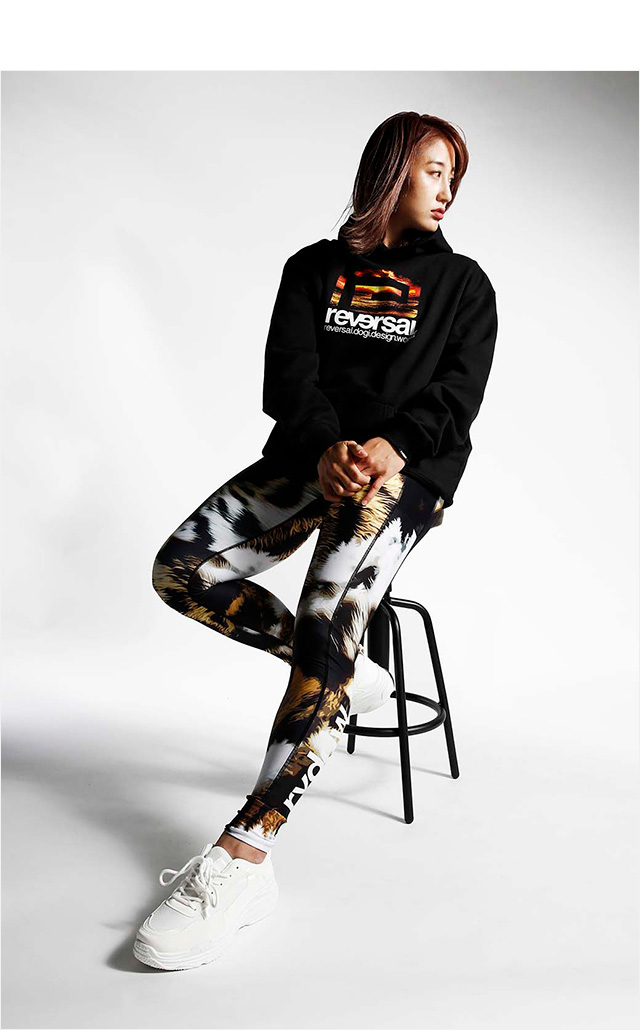 リバーサル) reversal LADYS VTL HIGH WAIST LEGGINGS (LS:PANTS