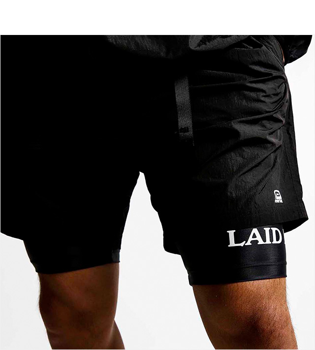 リバーサル) reversal BLACK SPORTS MIDDLE SPATS (SS:SPATS