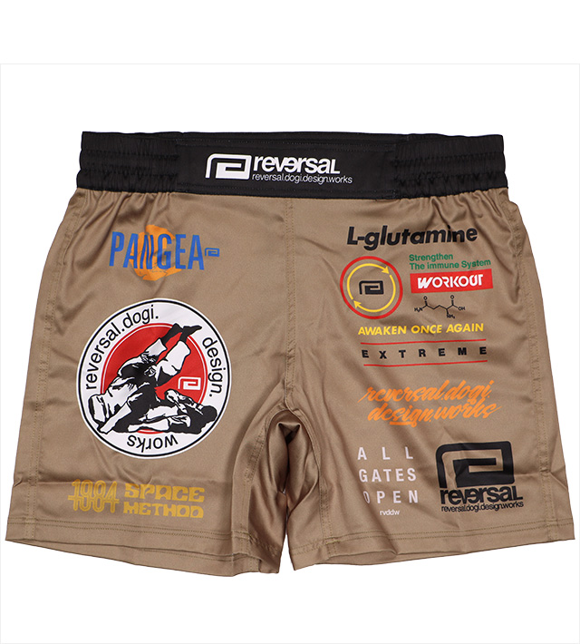 (リバーサル) reversal ALL STAR 22 SHORT LENGTH ACTIVE SHORTS NO POCKET  (SS:PANTS)(rv22ss604-BR) ボトムス ショートパンツ ファイトショーツ 国内正規品