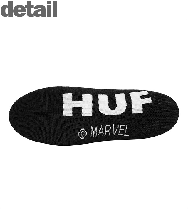 ハフ) MARVEL MARVEL LOGOS (SOCKS)(SK00717-MU) アンダーウェアー 下着 ソックス マーベル ゴーストライダー 国内正規品