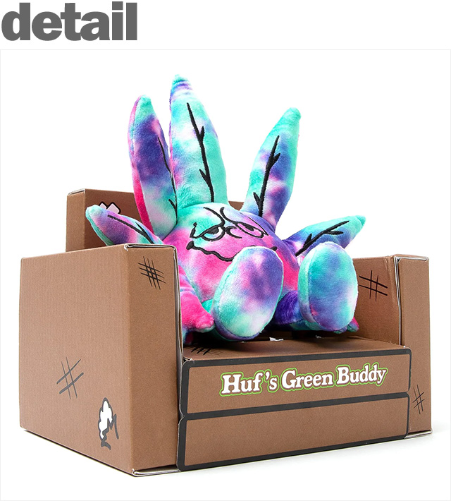 ハフ) HUF TIE DYE BUDDY PLUSH (TOY)(AC00719-MU) ぬいぐるみ