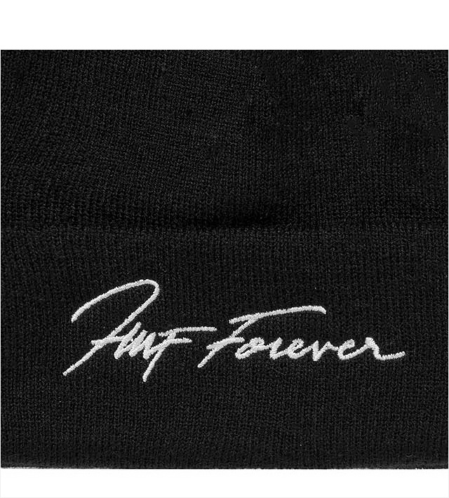 (ハフ) HUF FOREVER BEANIE (BEANIE)(BN00124-BK) キャップ 帽子 ニットキャップ ビーニー 国内正規品