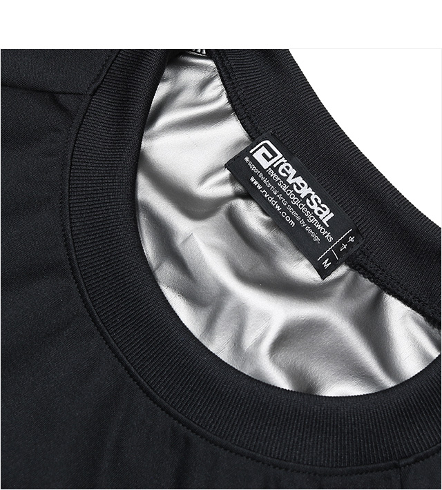 リバーサル) reversal BASIC SAUNA SUIT ver.2.0 (SET UP)(rvbs054-BK
