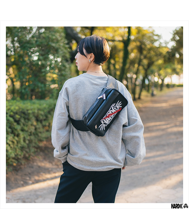 (ハードコアチョコレート) HARDCORE CHOCOLATE HARDCC グラップリング HARDCC 3WAYバッグ (BAG)(BAG-1918-BK) バッグ 鞄 ポーチ ボディバッグ 国内正規品
