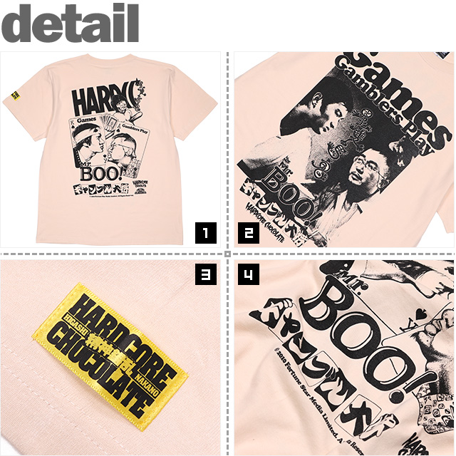 ハードコアチョコレート　Tシャツ ミスター・ブー　ギャンブル大将　HARDCC ハードコアチョコレート ！ギャンブル大将 (カジノナチュラル