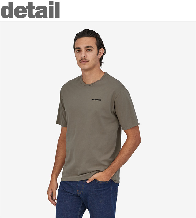 (パタゴニア) PATAGONIA M'S P-6 M'S HOME WATER TROUT ORGANIC TEE  (SS:TEE)(37547-BK) Tシャツ 半袖 カットソー メンズ・ホーム・ウォーター・トラウト・オーガニック・Tシャツ 国内正規品