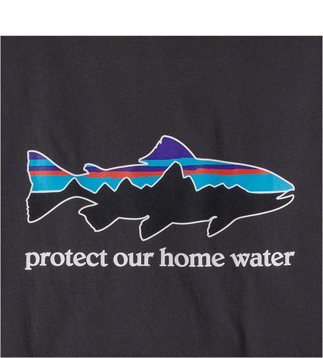 パタゴニア) PATAGONIA M'S P-6 M'S HOME WATER TROUT ORGANIC
