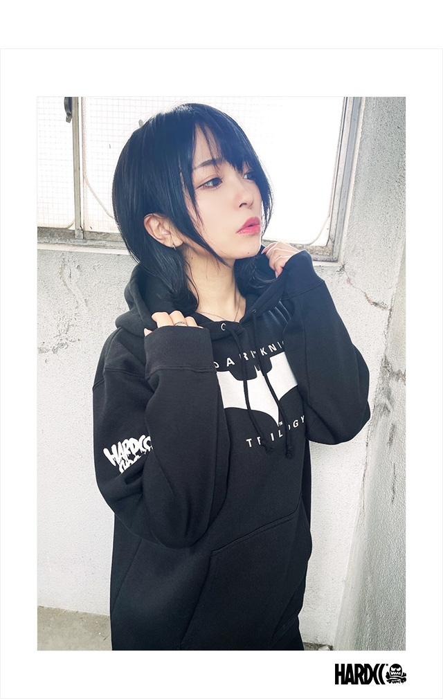 Hard core chicolateTHE DARK KNIGHT パーカー ハードコアチョコレート) HARDCORE CHOCOLATE ダークナイト