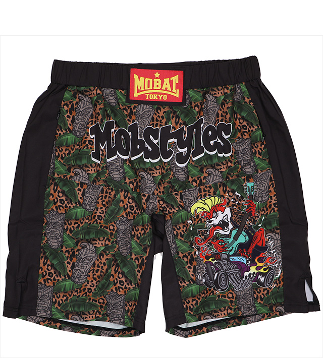 (モブスタイルス) MOBSTYLES MOSH PANTS IMPULSE ZIPポケット付 (SS:PANTS)(MB23SS-MP02-BK)  ボトムス ショートパンツ カモフラージュ ポケット有 国内正規品