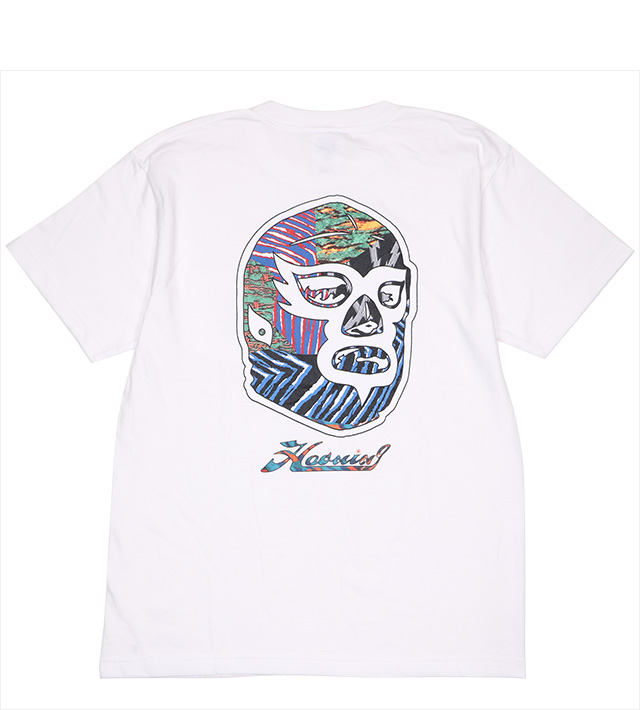 ハオミン) HAOMING MASK WRESTLER REGULARY PATTERN POCKET SS