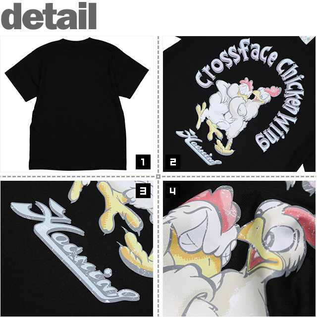 ハオミン) HAOMING×ANIMAL CROSSFACE CHICKEN WING SS TEE (SS