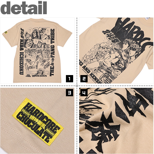 ハードコアチョコレート) HARDCORE CHOCOLATE 北斗の拳 牙一族 (華山群