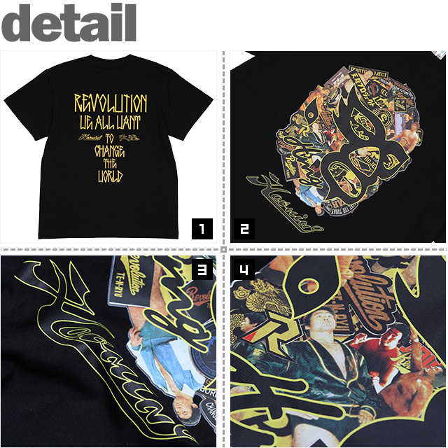 ハオミン) HAOMING×天龍 天龍源一郎 ICON MASK SS TEE 23 (SS